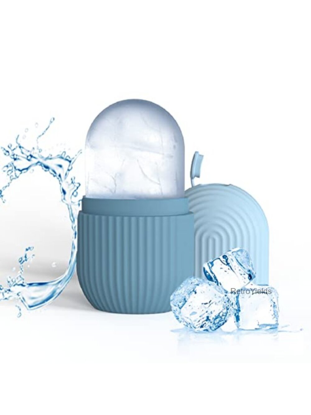 Silicone Ice Face Roller Reusable Mold Facial Massage Skin Care Tool